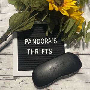 Ray-Ban Black Eyewear Case Preowned